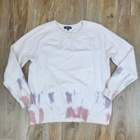 💛Angels Pink & Purple Tie Dye Pullover Sweatshirt Medium - Picture 1 of 7